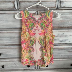 Iona Shell Tank Silk Top